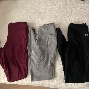 SOLD 3 pairs of VS leggings!